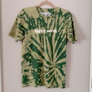 Happy Earth Tie Dye Tshirt